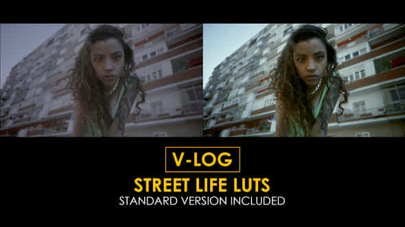 Vlog Street Life And Standard Luts - VideoHive 51434206