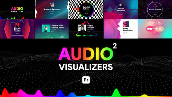 Audio Visualizers Pack 2 For Premiere Pro - VideoHive 49661056