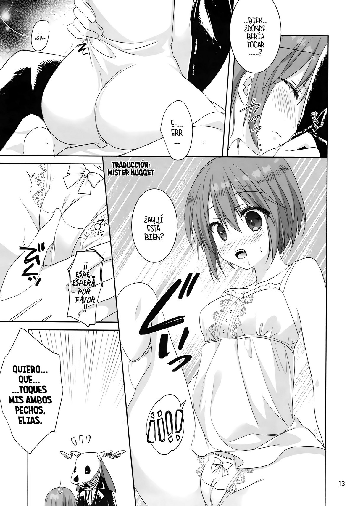 Yoru no Aishishi (Mahoutsukai no Yome) xxx comics manga porno doujin hentai español sexo 