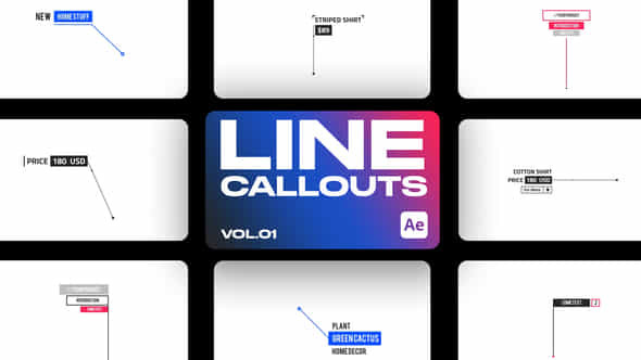 Line Callout V1 - VideoHive 50382267