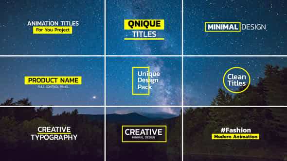Bold Titles | - VideoHive 45653761