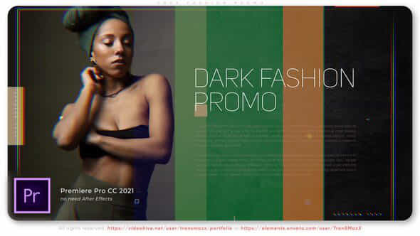 Dark Fashion Promo - VideoHive 39197855