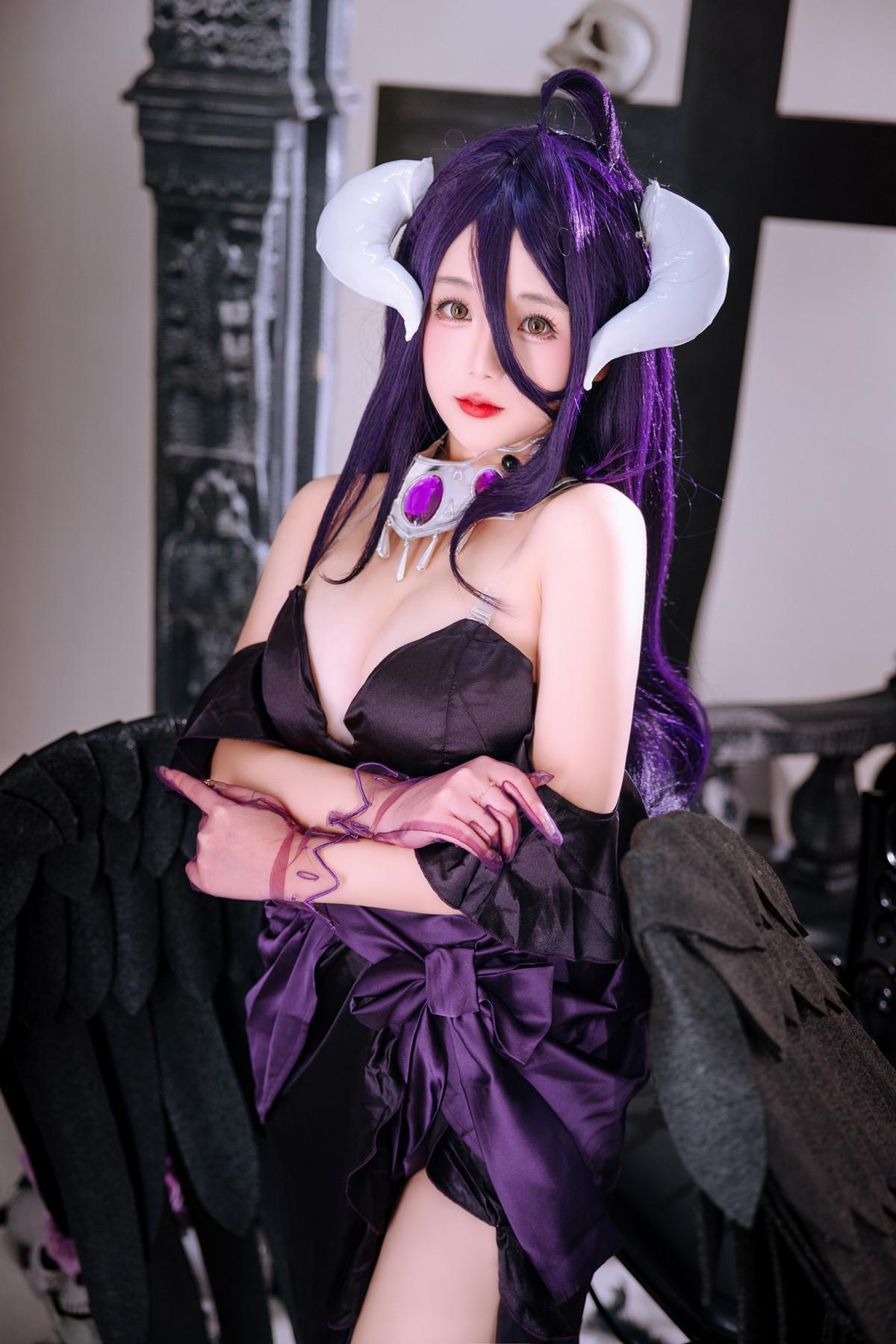 Cosplay Rinaijiao日奈娇 雅儿贝德 礼服+钻石(14)