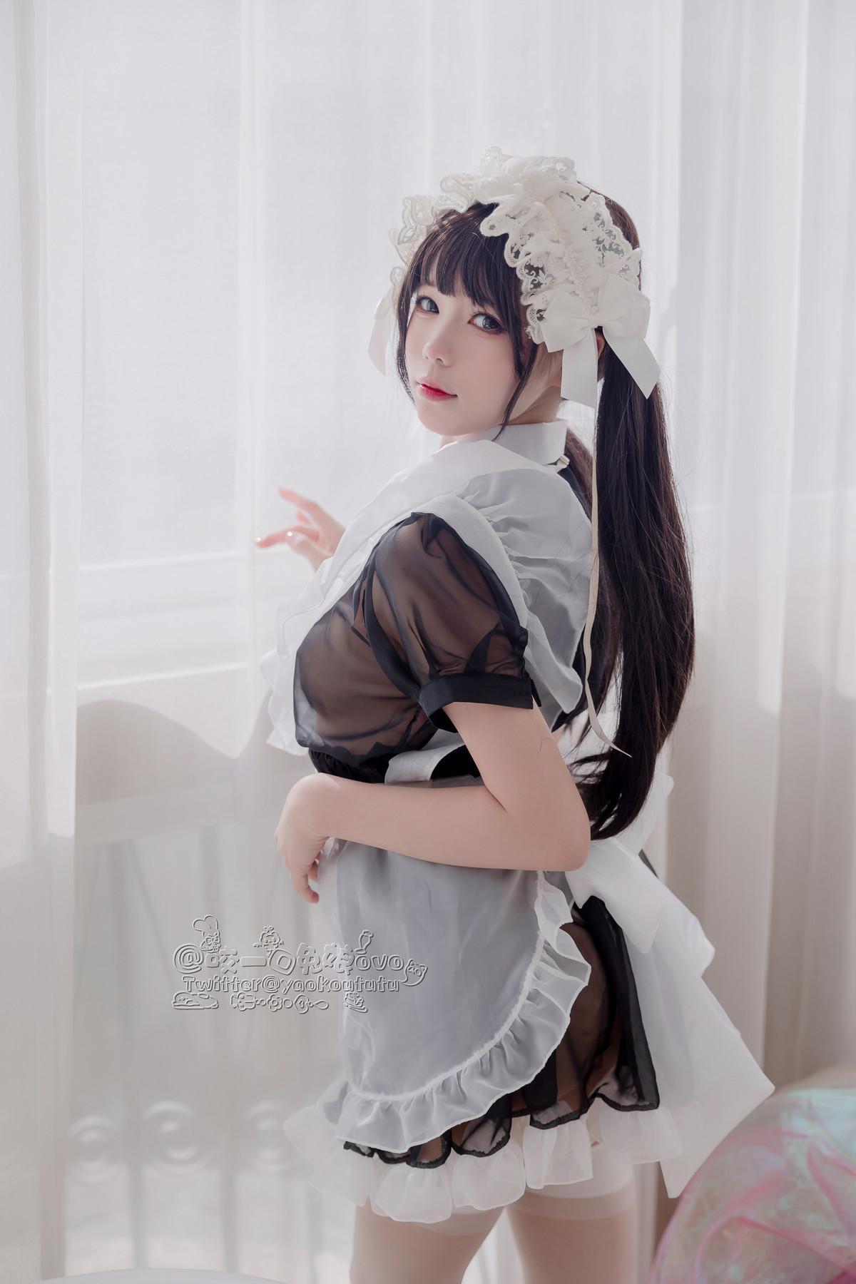 Cosplay 黏黏团子兔 黑白女仆(2)