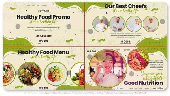 Ready For Health Food - VideoHive 36923266