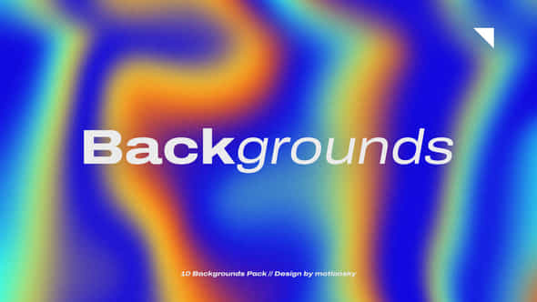 10 Gradient Backgrounds After Effects - VideoHive 53192121