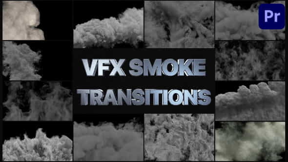 Smoke Transitions | Premiere Pro - VideoHive 34444548