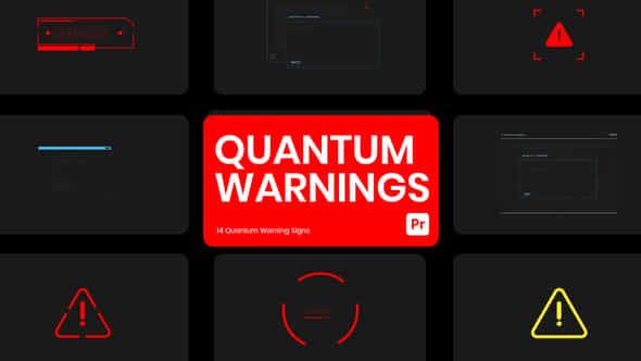 Quantum Warning - VideoHive 45162956
