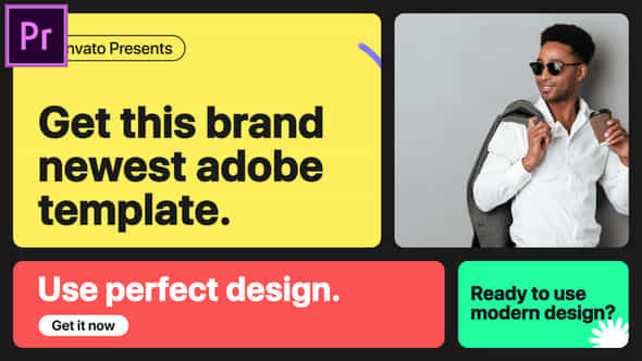 Creative Opener Multiscreen Slideshow Mogrt For Premier Pro - VideoHive 51428566