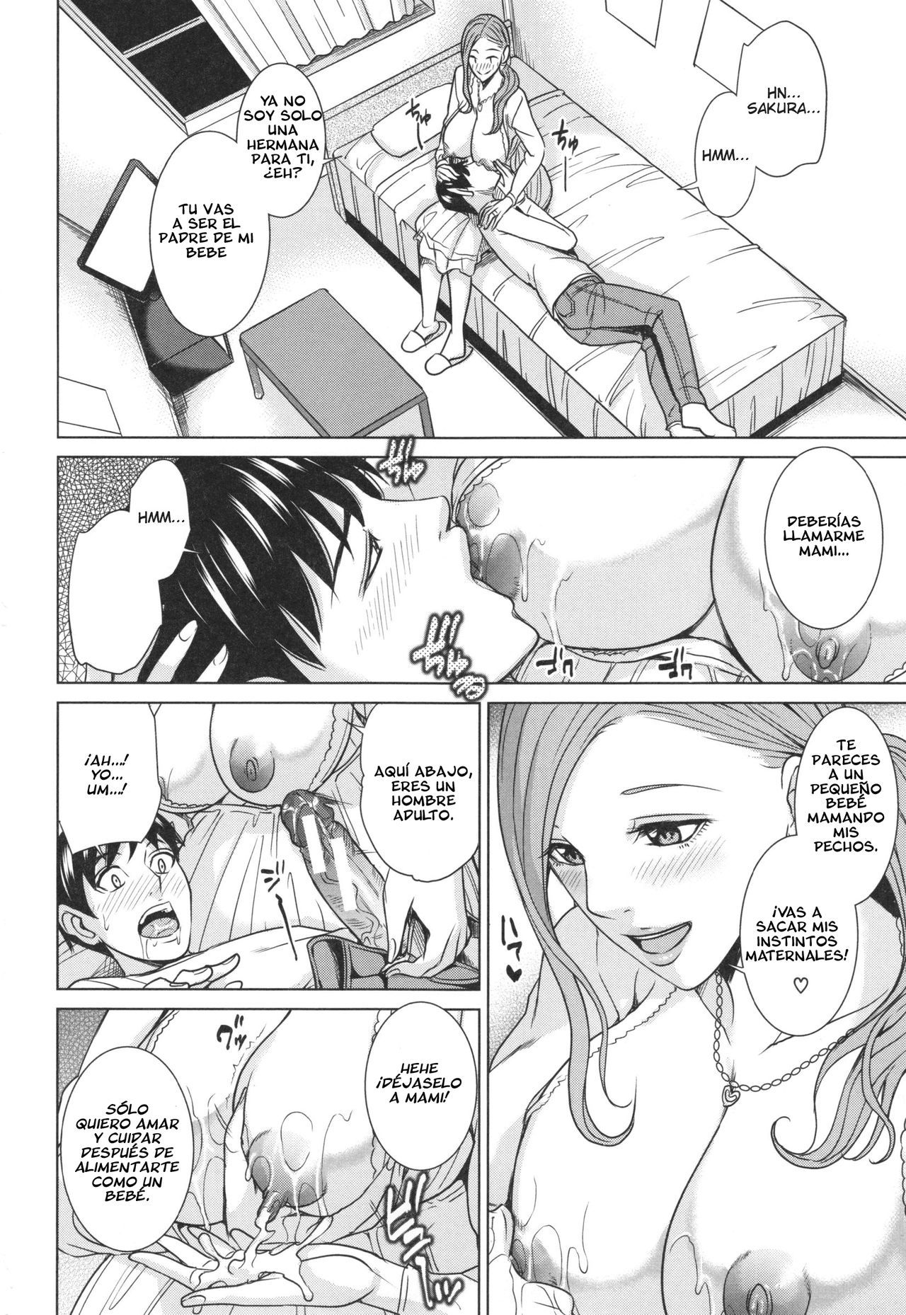 [Maimu-Maimu] Ore no Nee-san, Watashi no Otouto <Kouhen>  Mi cuñada, mi cuñado Parte 3 (Aniyome bitch life) [Spanish] [Nico Nii Scans]