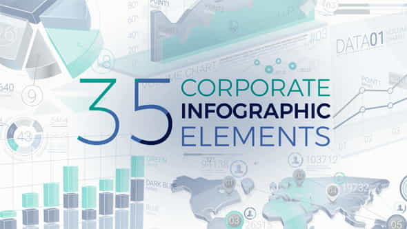 35 Corporate Infographic Elements - VideoHive 20399847