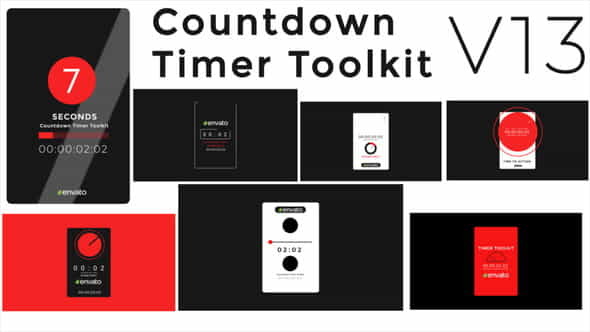 Countdown Timer Toolkit - VideoHive 39159396