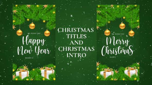 Merry Christmas Intro - VideoHive 42486050