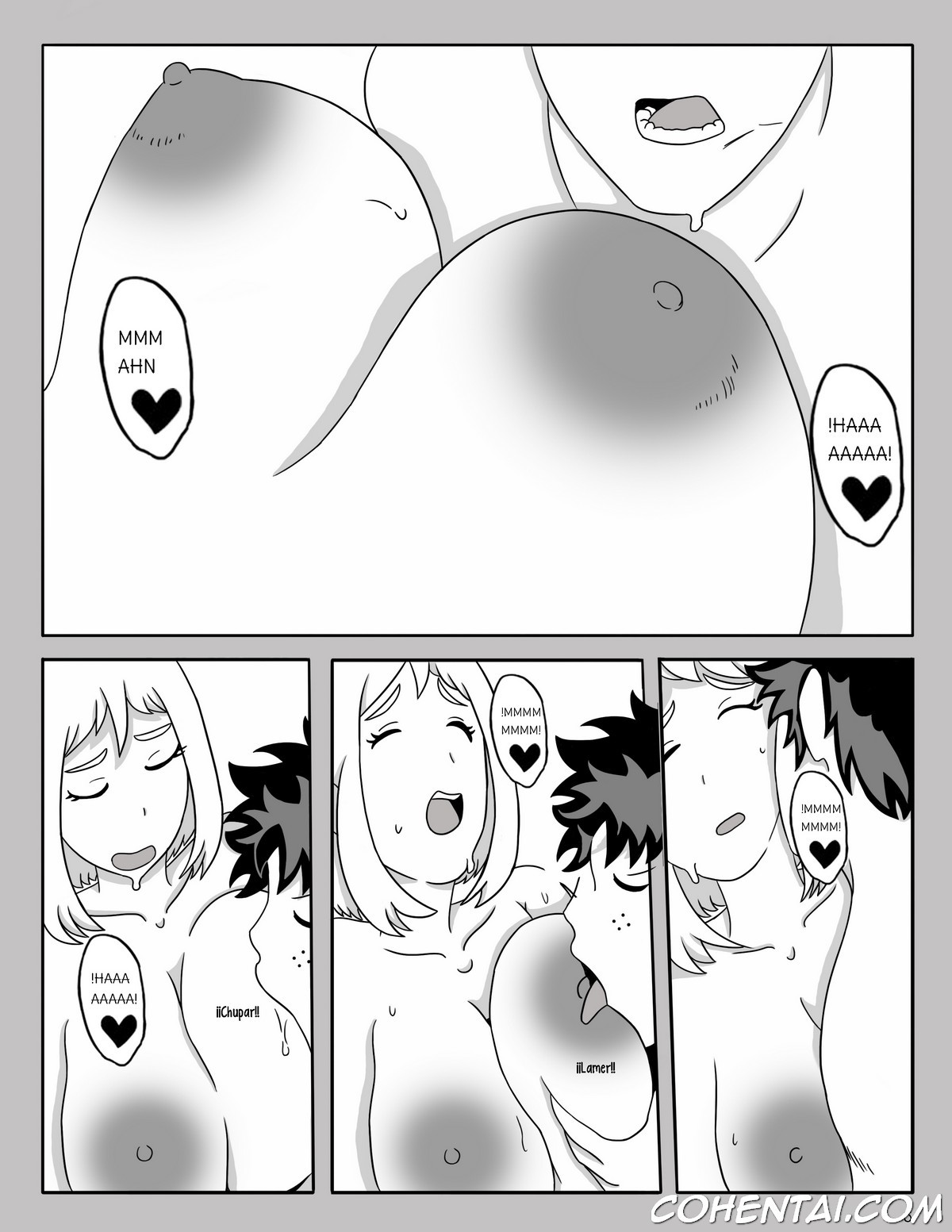 BAOZI (Boku no Hero Academia) xxx comics manga porno doujin hentai español sexo 