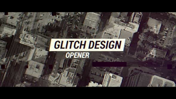 Glitch Design Opener - VideoHive 22694949