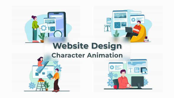 Website Design Explaner - VideoHive 38210629