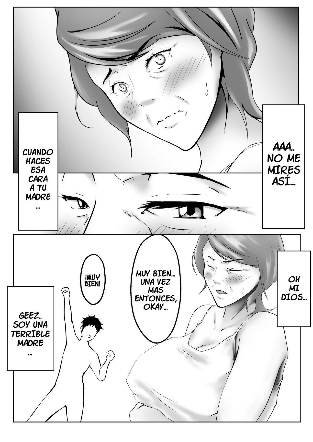 [Pentacle (Shimipan)] Haha wa Onna Deshita 2  Mother was a woman 2 [Spanish] [BigDaddy Scan]