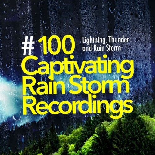 Lightning, Thunder and Rain Storm - # 100 Captivating Rain Storm Recordings - 2019
