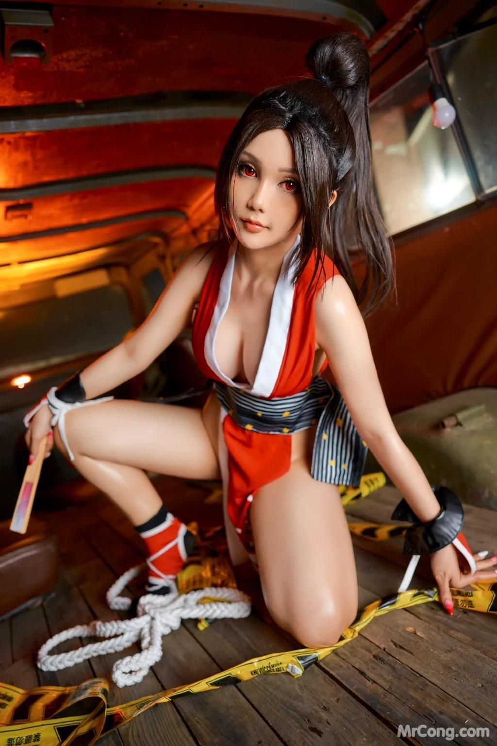 Coser@Joyce Lin: Mai Shiranui (40 photos)(18)