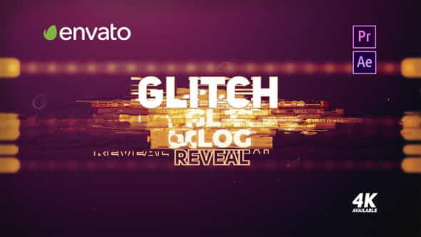 Glitch Logo Reveal - Premiere - VideoHive 23334229