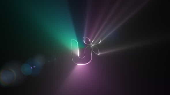 Light Rays Logo Reveal - VideoHive 28462440
