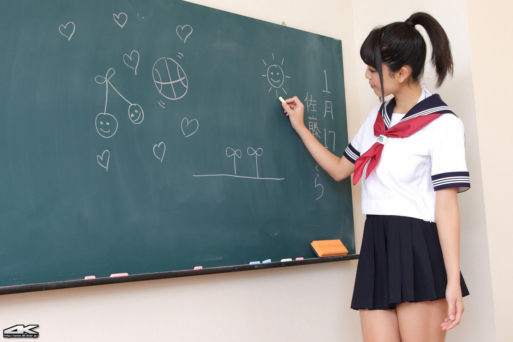 [4K-STAR] NO.00021 Sakura Sato 佐藤さくら Sailor Suit 水手服 写真集(3)