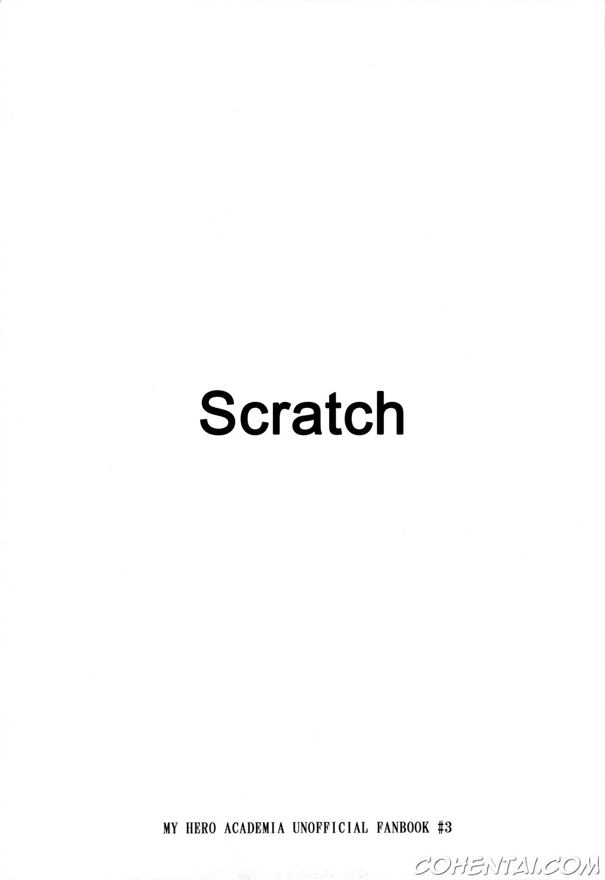 Scratch (Boku no Hero Academia) xxx comics manga porno doujin hentai español sexo 