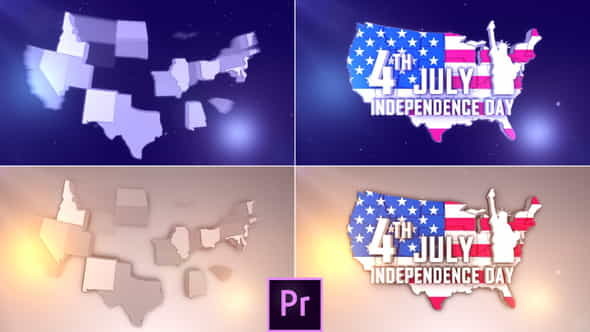 USA Patriotic Logo - Premiere - VideoHive 27089783