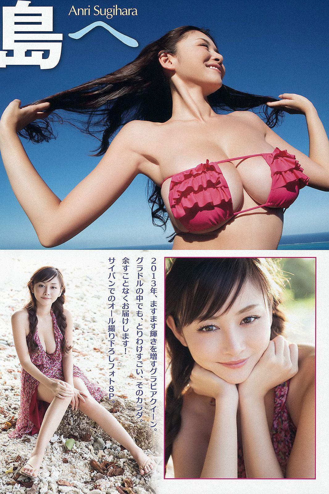 杉原杏璃 篠崎愛 横山美雪 [Young Animal] 2013年No.04 写真杂志(3)