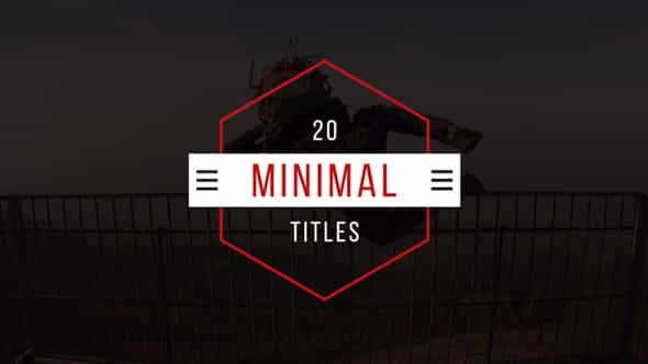 Minimal Titles - VideoHive 18950538