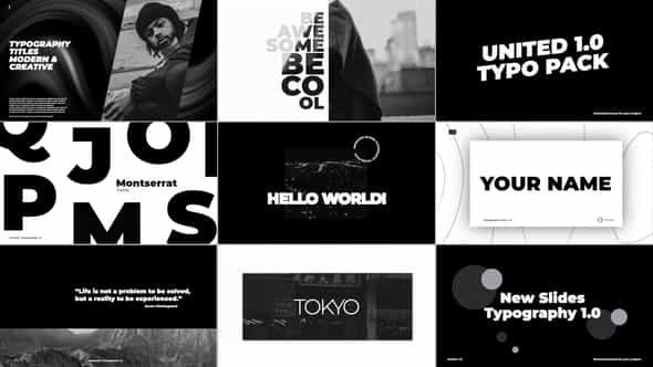 Typography Titles 1.0 | Premiere - VideoHive 33936352