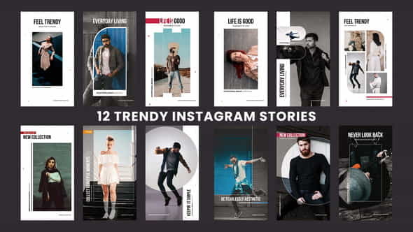 Trendy Instagram Stories - VideoHive 37087064
