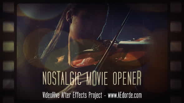 Nostalgic Movie Opener - VideoHive 11441425
