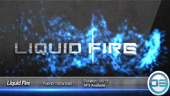 Liquid Fire Logo FullHD | Light - VideoHive 48121