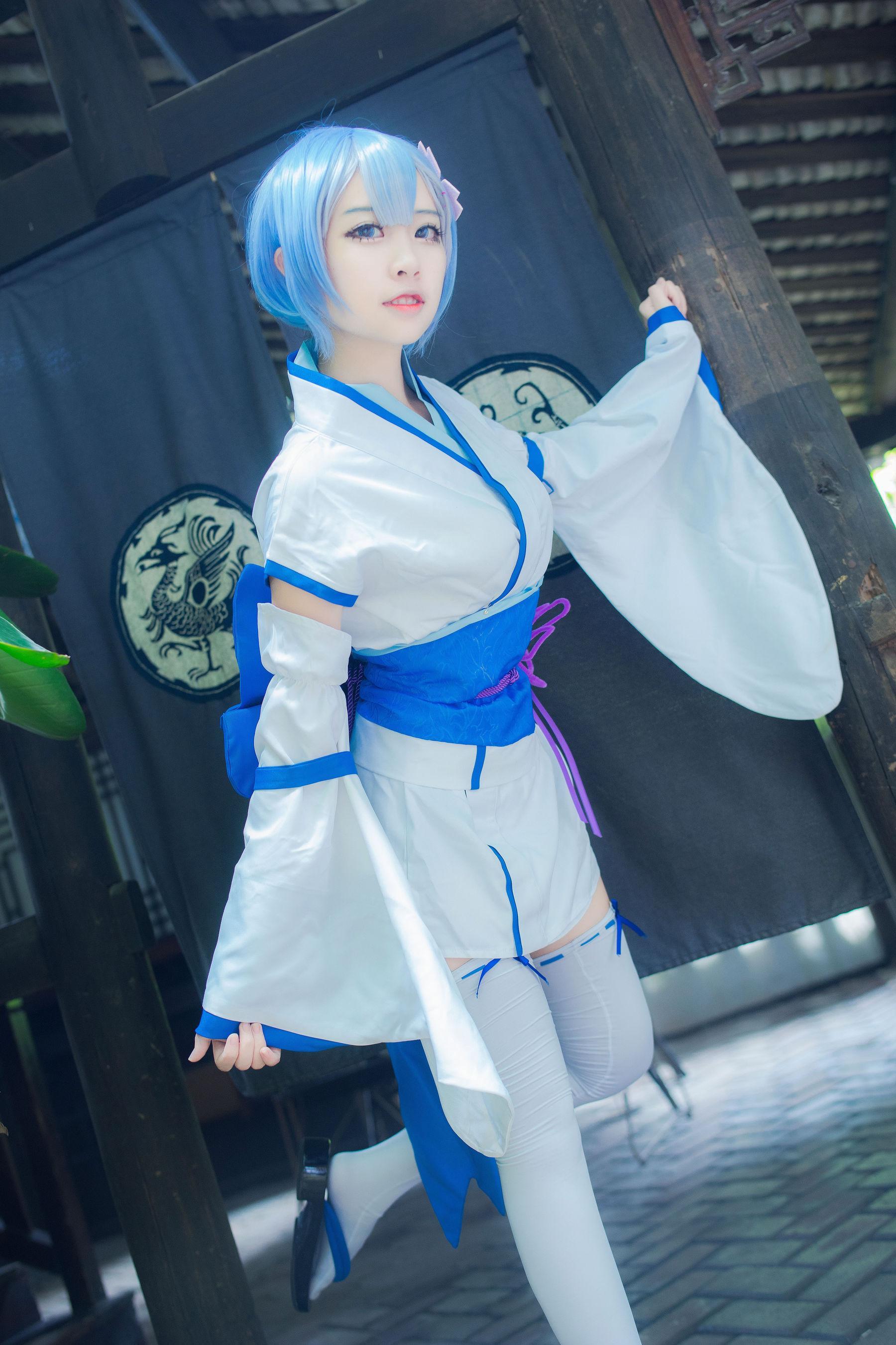 [Cosplay] 二佐Nisa – 蕾姆幼年(14)