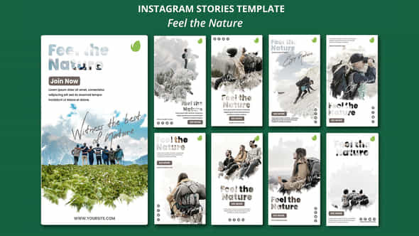 Nature Intagram Stories - VideoHive 47140629