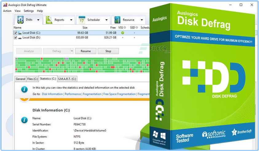 AusLogics Disk Defrag Ultimate 4.13.0.2 RePack (& Portable) by elchupacabra VTsW3abh_o