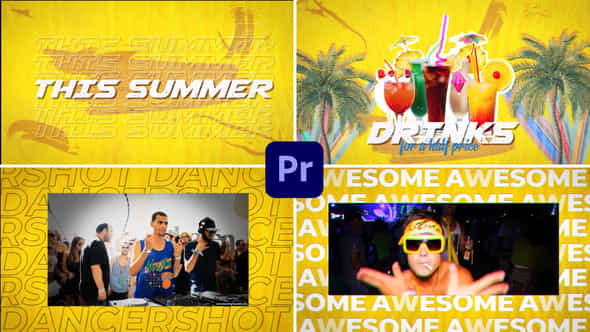 Summer Event Party - VideoHive 45550920