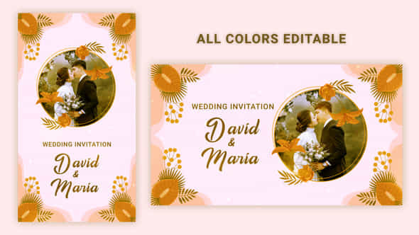 Wedding Invitation - VideoHive 54778462