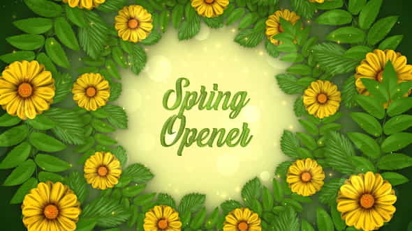 Spring Opener - VideoHive 36875162