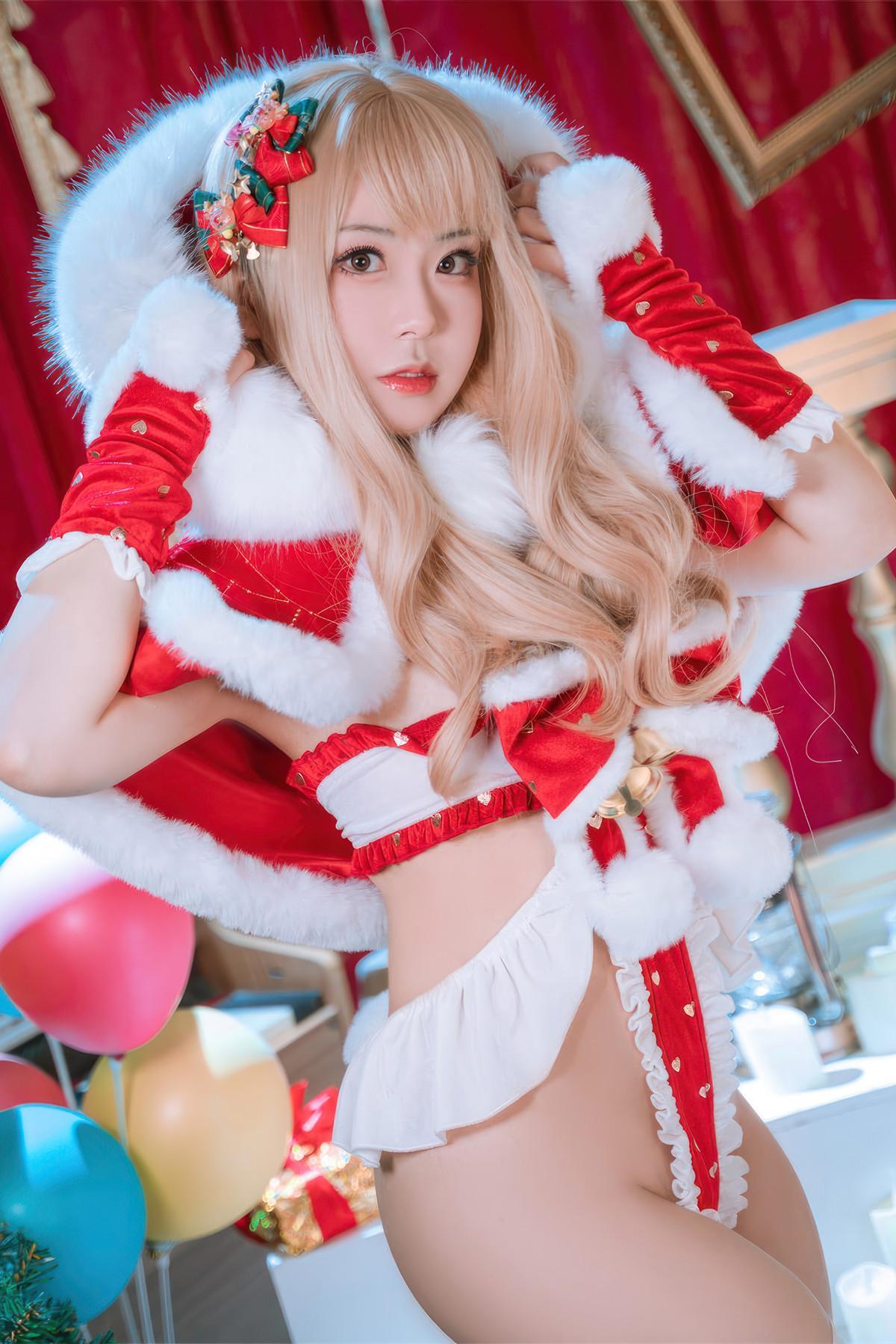 Cosplay 虎森森 圣诞精灵 Christmas(68)