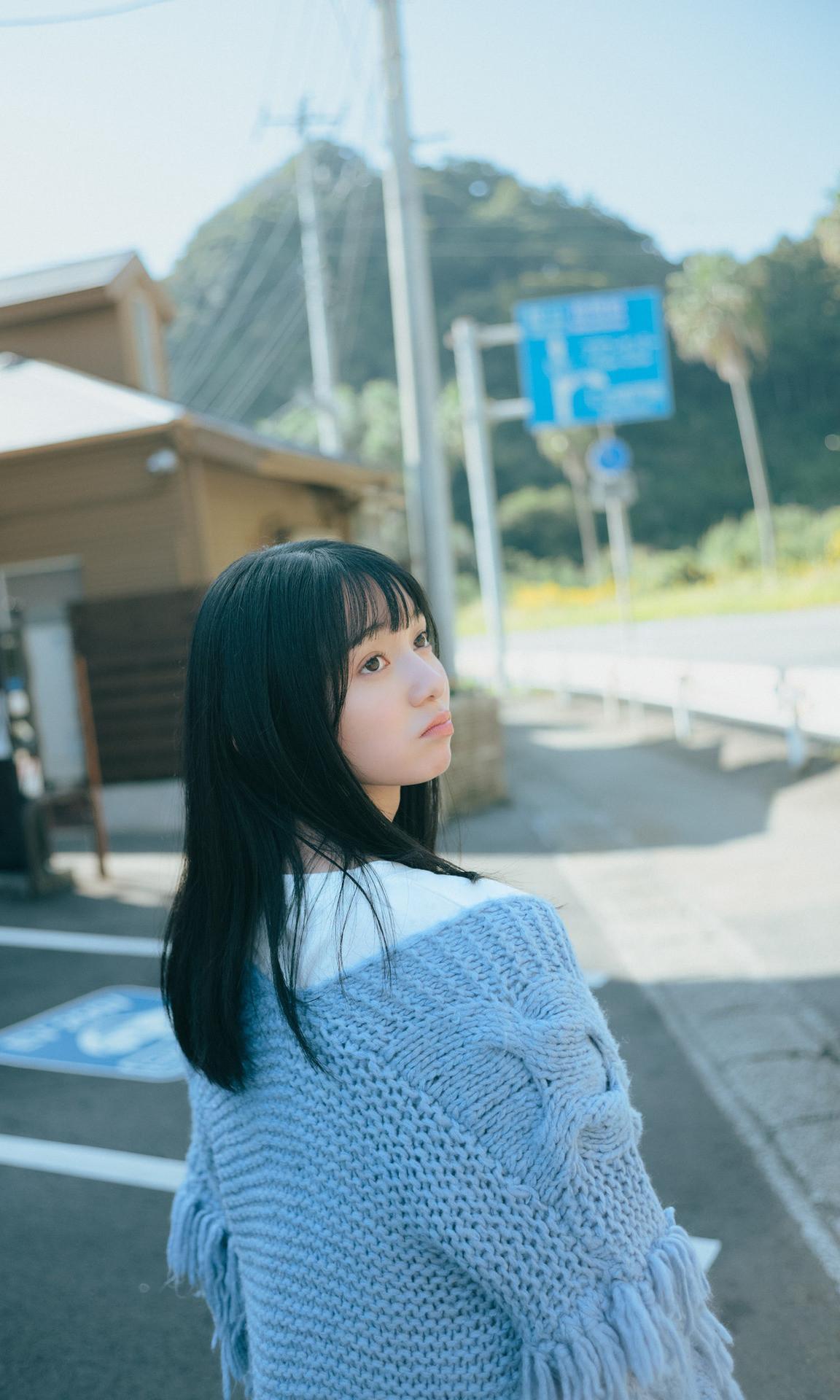 Fuuka Kumazawa 熊澤風花, 週プレ Photo Book 「またたく。」 Set.02(3)