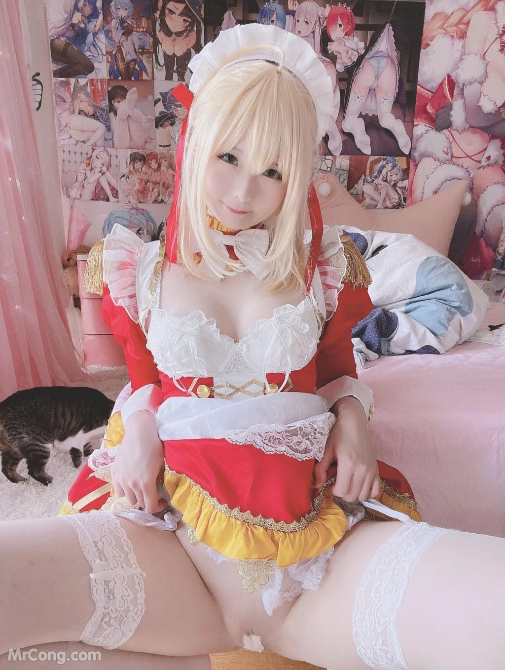 Coser@习呆呆: 尼禄女仆 (30 photos )
