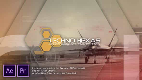 Hexagones Opener Techno - VideoHive 31161580