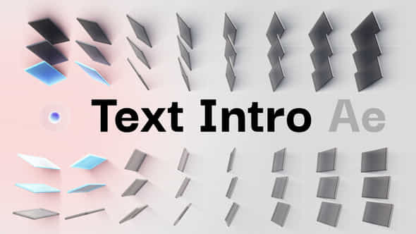 Text Intro Animation - VideoHive 57111432