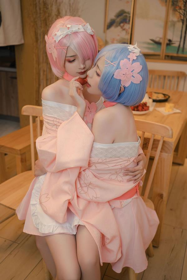 爆机少女喵小吉+金鱼 - 从零开始的女体盛宴(10)