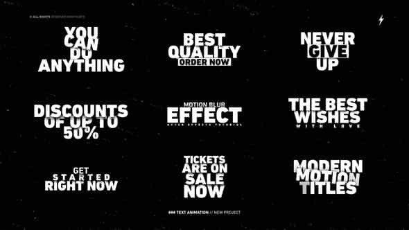 Text Animation Mogrt - VideoHive 52972191