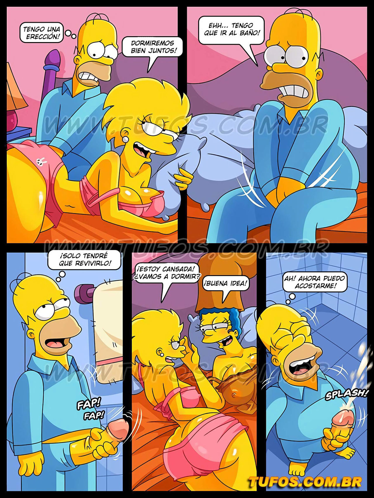 Durmiendo En La Cama De Mis Padres – Los Simpsons 