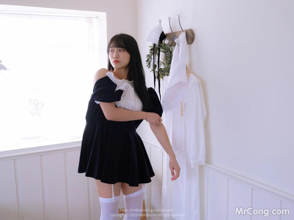 [MilkyBomb] Yui: Vol.3 Maid (291 photos )(188)