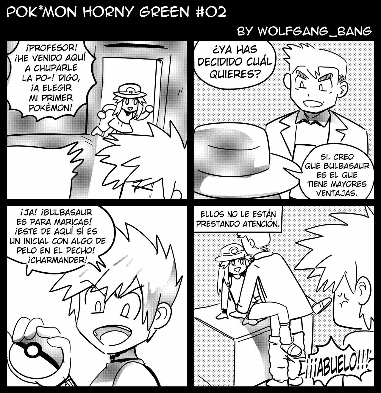 Pokemon HornyGreen by Wolfrad Senpai - 2